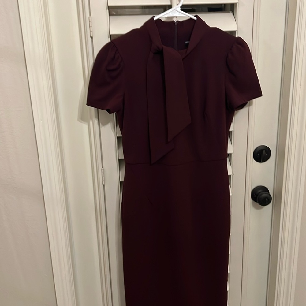 Burgundy Maggy London dress size 2